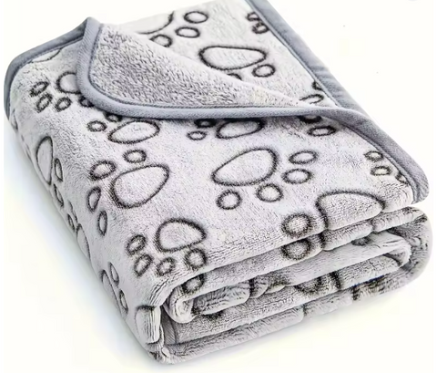 PS Paw Print Blanket - 108cm x 78cm