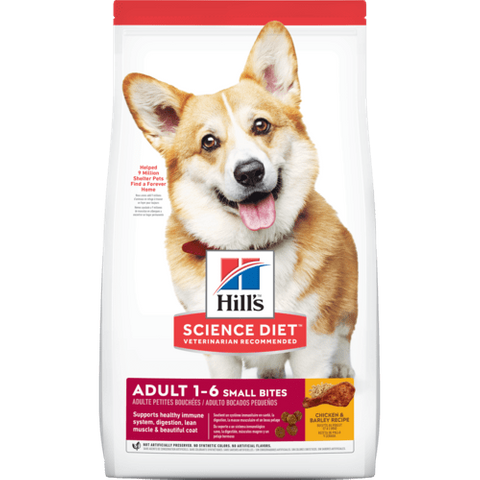 Science Diet Dog Adult Small Bites 1-6yrs 2kg