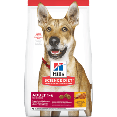 Science Diet Dog Adult 1-6yrs 12kg