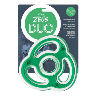 Zeus Duo Dog Ninja Star Green - Mint Scent 12.5cm