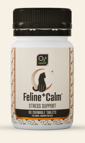 O2B Healthy - Feline Plus Calm Stress Support 90tabs