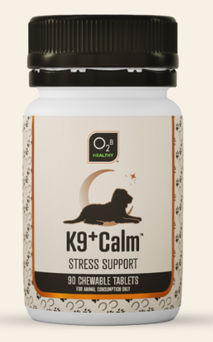 O2B Healthy - K9 Plus Calm Stress Support - S/M Dog Chewables 90tabs