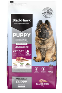 Black Hawk Dog Puppy Large Breed Lamb & Rice 10kg