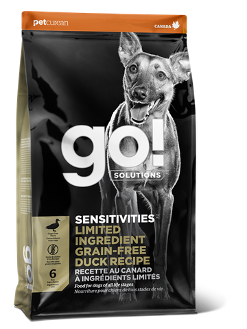 GO! Dog Sensitivities LID Grain Free Duck  2.72kg