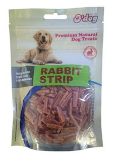 O'Dog Rabbit Strips 100g