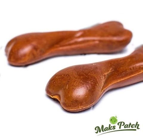 Maks Patch Pumpkin & Carrot Dual-Sided Bone Medium