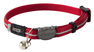 Rogz Alleycat Cat Collar Red 8mm