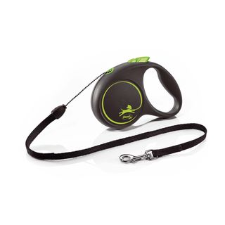 Flexi Black Design 5m Cord S - Green