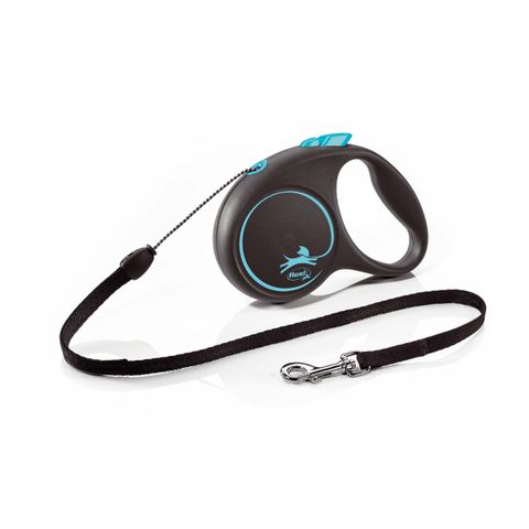 Flexi Black Design 5m Cord S - Light Blue