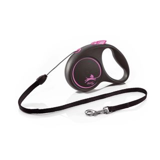 Flexi Black Design 5m Cord S - Pink