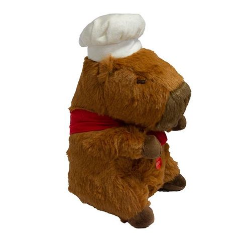 Patchwork Pet Dog Toy - Chef Capybara 23cm
