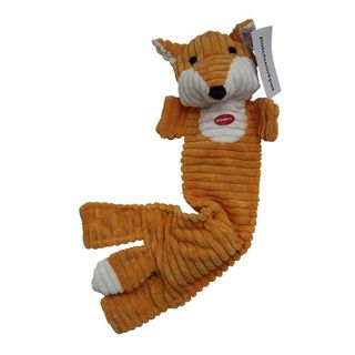 Patchwork Pet Dog Toy - Corduroy Flat Orange Fox 51cm