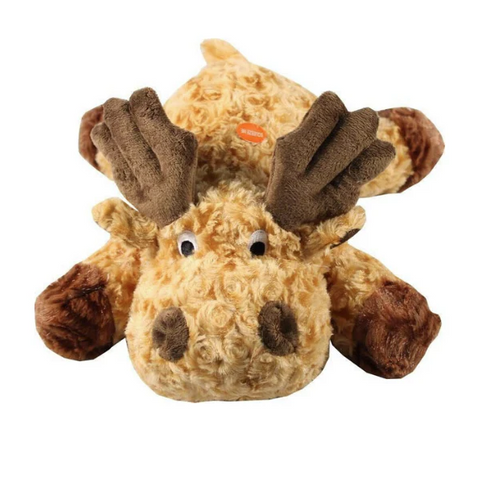 Patchwork Pet Dog Toy - Swirl Moose 39cm