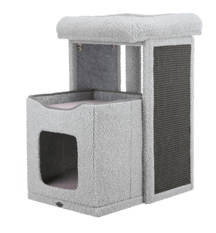Trixie Junior Scratching Post - Carlita Grey/Light Grey 63cm