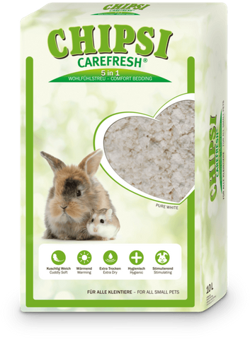 Chipsi Carefresh Comfort Bedding 10L - Pure White