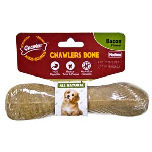 Gnawlers 20cm Bacon Bone Large