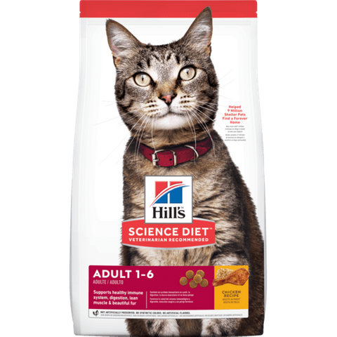 Science Diet Cat Adult 1-6yrs  4kg