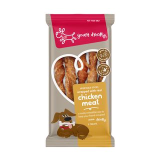 Yours Droolly Chicken Wrapped Sticks - Small 5pk