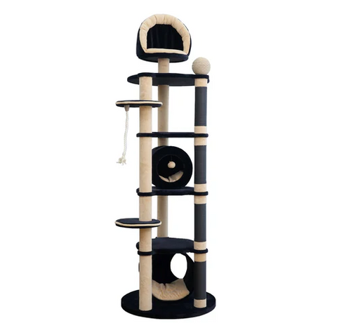 Petpals Cat Scratcher 8 Level Cypress 69x69x216cm