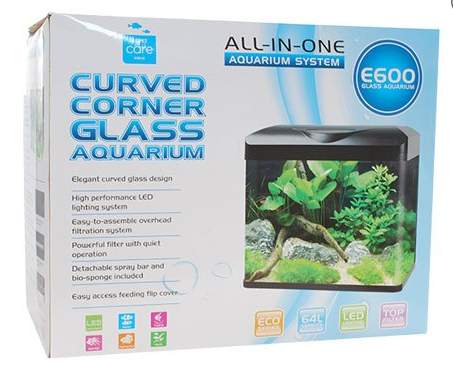 Aqua Care Aquarium E600 65LT Tank
