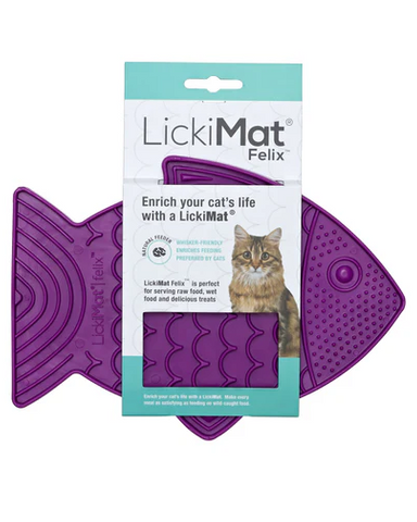 LickiMat Cat Felix - Purple