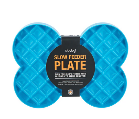 LickiMat SloDog Slow Feeder Plate - Turquoise