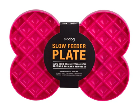 LickiMat SloDog Slow Feeder Plate - Pink