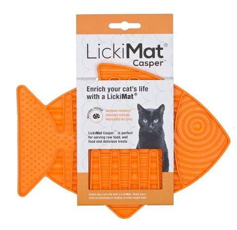 LickiMat Cat Casper - Orange