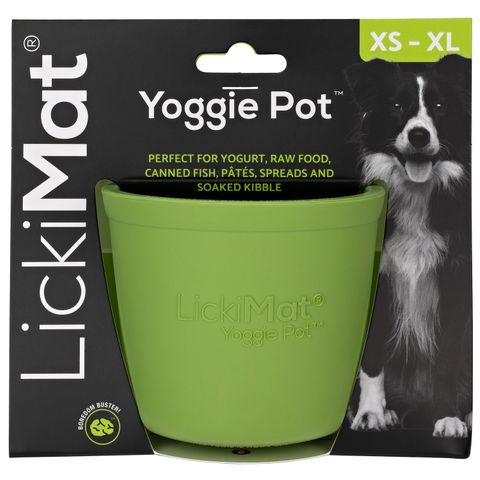 LickiMat Yoggie Pot - Green