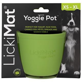 LickiMat Yoggie Pot - Green