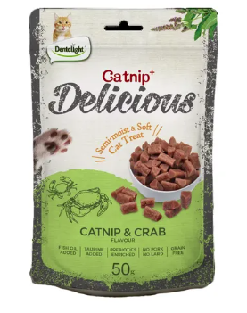 Dentalight Cat Catnip & Crab Flavour 50g