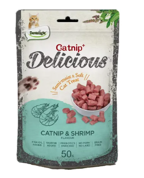 Dentalight Cat Catnip & Shrimp Flavour 50g