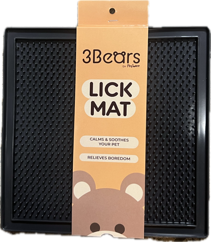 3Bears Lick Mat Grey -   Small