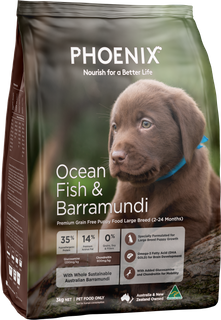 Phoenix  Puppy Large Breed Ocean Fish  3kg