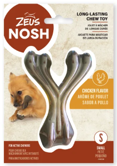 Zeus Nosh Strong Wish Bone Bacon   Sml 11cm
