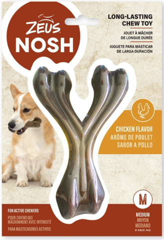 Zeus Nosh Strong Wish Bone Bacon  Med 15cm