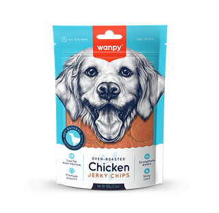 Wanpy Dog Treat Chicken Chips 100g