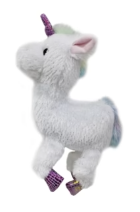 Pet Park Boulevard Plush Unicorn wiith Bungee Legs 31cm