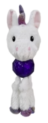 Pet Park Boulevard Plush Unicorn with Glitter Ball Body