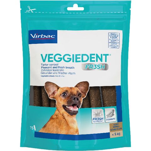 Virbac Veggiedent FR3SH    X-Small Chews