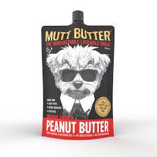 Mutt Butter Dog Peanut Butter Pouch 250g