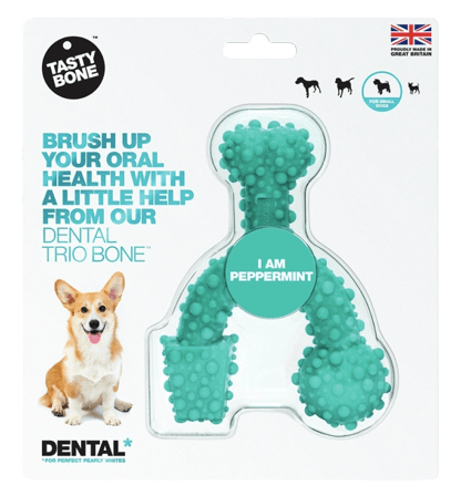 Tasty Bone Nylon Dental Trio - Peppermint  Sml