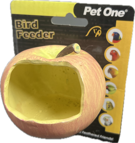 Avi One Fruit Feeder Resin Apple