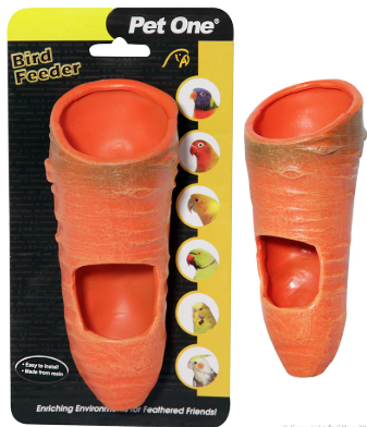 Avi One Fruit Feeder Resin Carrot
