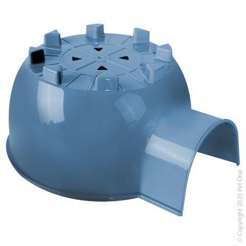 Pet One Small Animal Igloo - Blue Large 30x26.5x14