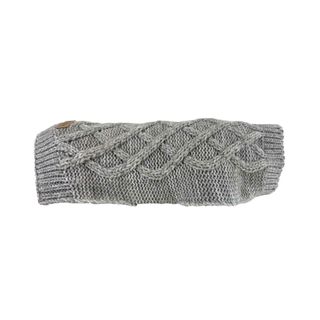 Huskimo Diamond Cable Knit Jumper - Grey 60cm