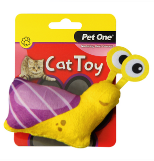 Pet One Cat Toy - Snail 11.5cm