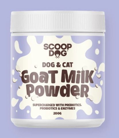 Scoop Dog Goat Milk Powder for Cats & Dogs 200g