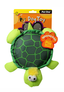 Pet One Dog Toy - Turtle with Big Squeaker 27x24cm