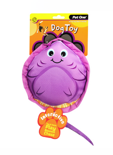Pet One Dog Toy - Stingray with Big Squeaker 34x18cm